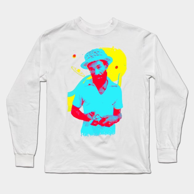 Lee Scratch Perry planets graphic Long Sleeve T-Shirt by HAPPY TRIP PRESS